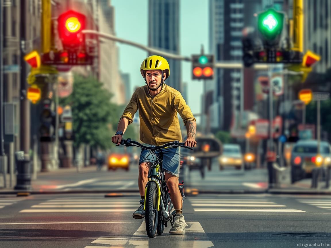 红绿灯路口“越线停车”的电动车心态揭秘🚲🚨